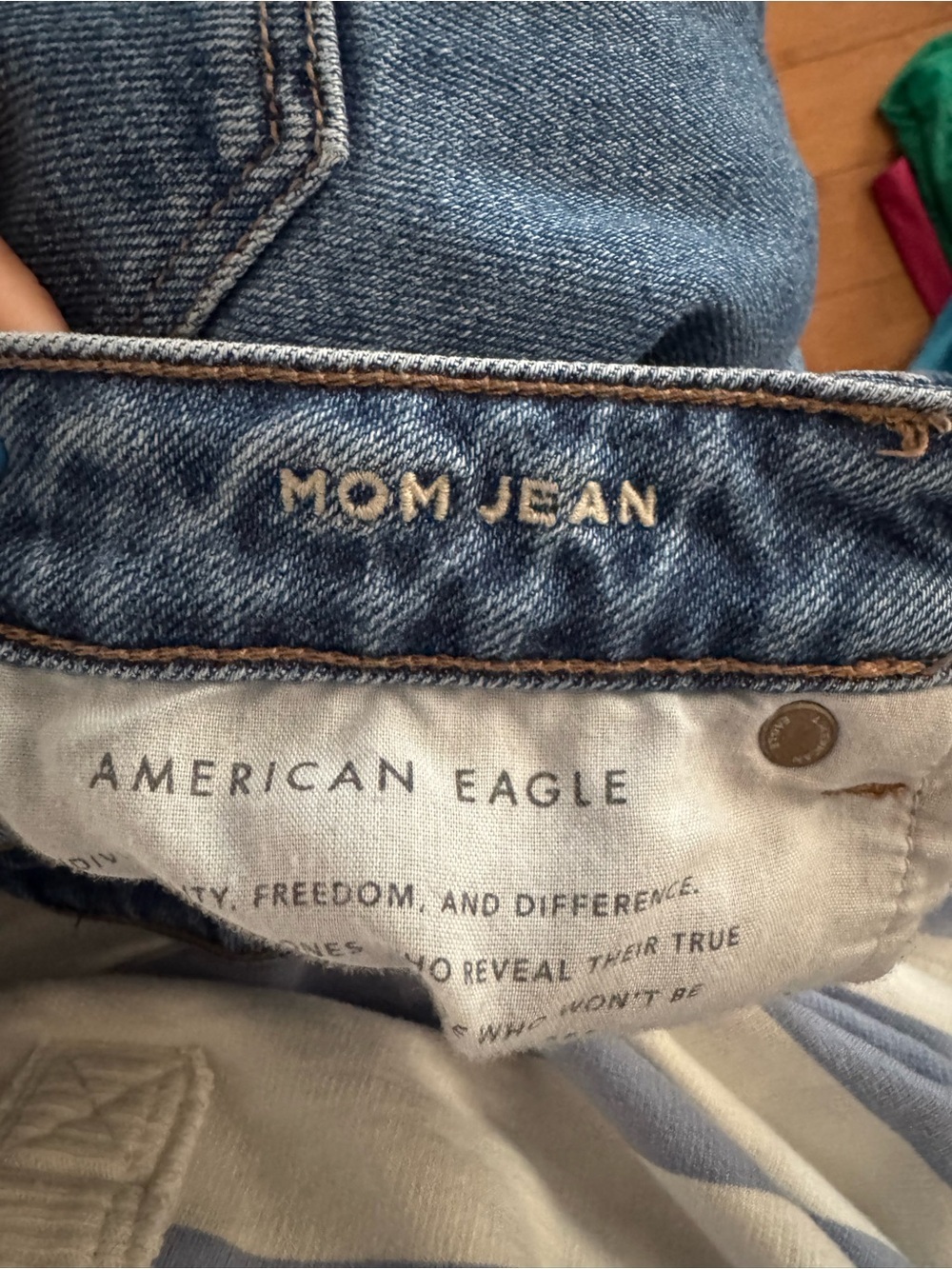 American Eagle Outfitters Ripped Skinny Jeans - Blue - Picture 5 of 5